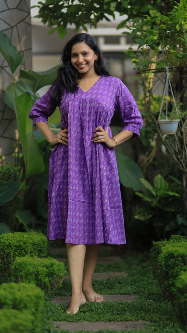 Purple Love | Feeding Kurti | Kurti - Image 3