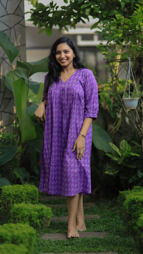 Purple Love | Feeding Kurti | Kurti - Image 2