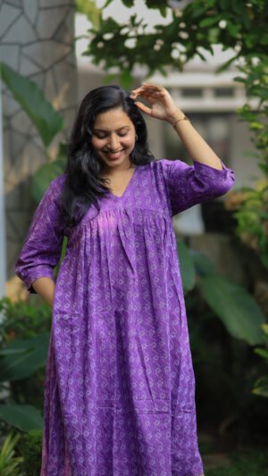Purple Love Feeding kurti |Uyirr