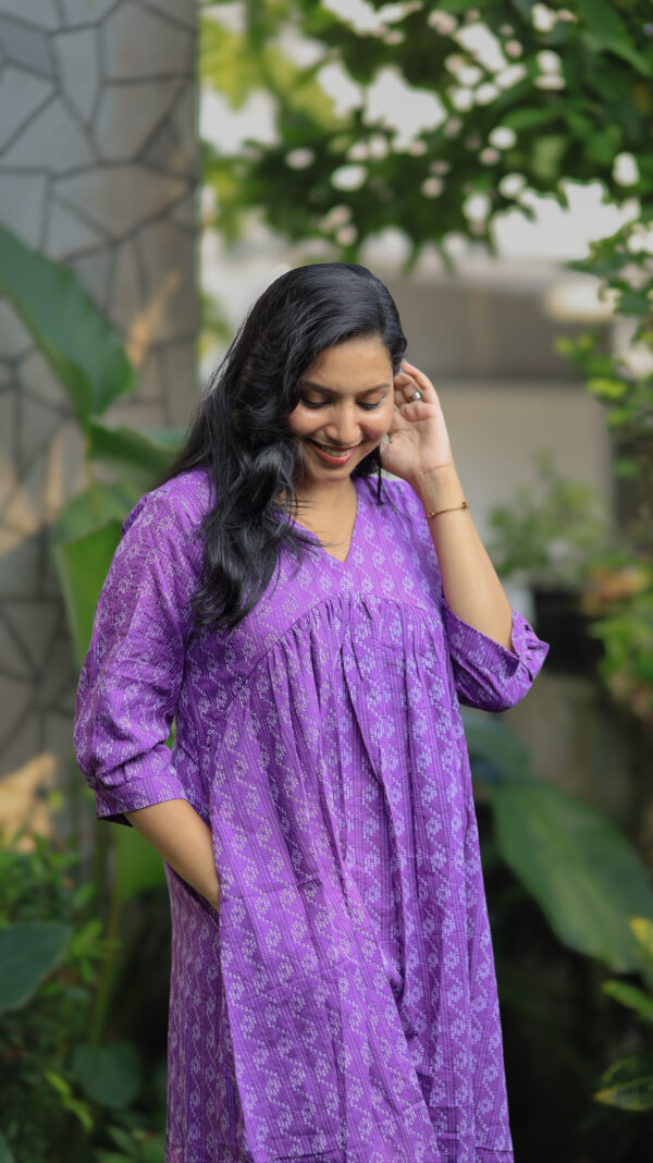 Purple Love | Feeding Kurti | Kurti - Image 6